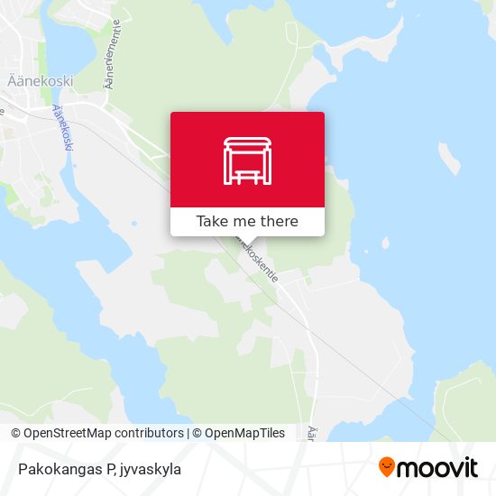 Pakokangas P map