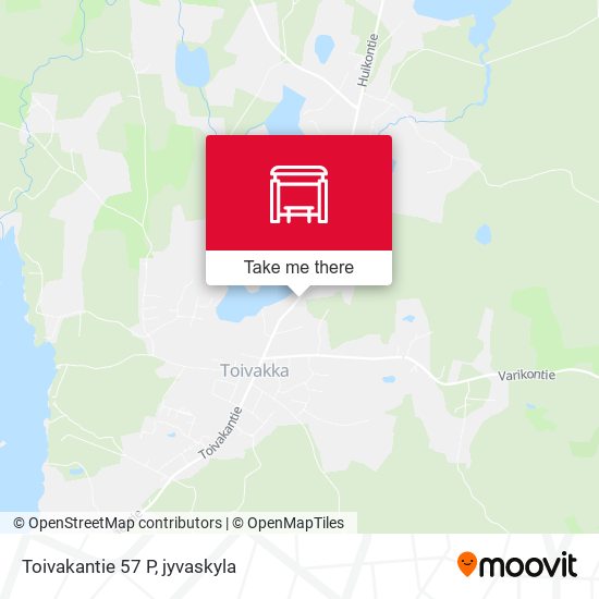 Toivakantie 57 P map