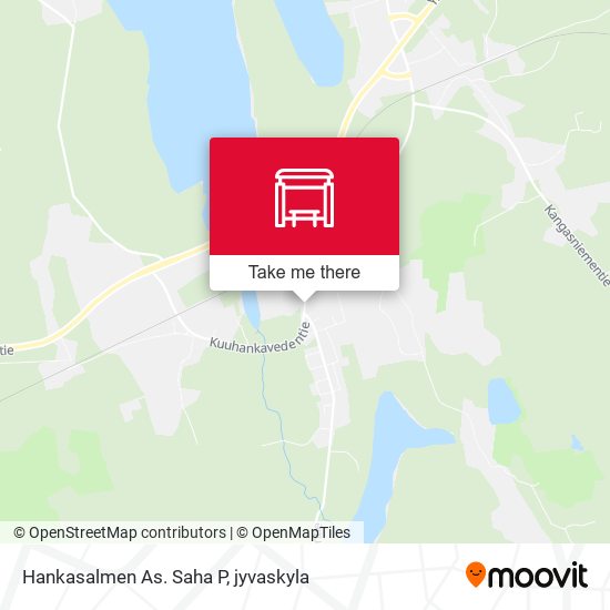 How to get to Saha P in Hankasalmi by Bus?