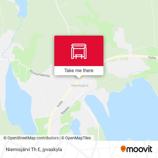 Niemisjärvi Th E map