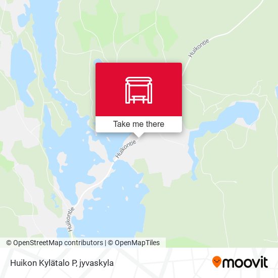 Huikon Kylätalo P map