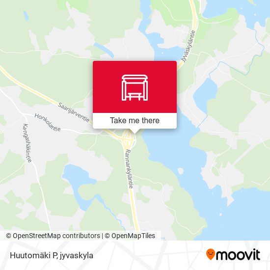 Huutomäki P map
