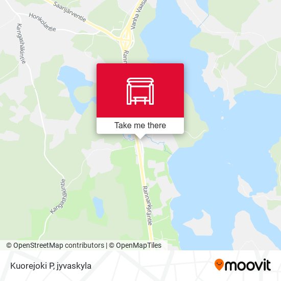 Kuorejoki P map