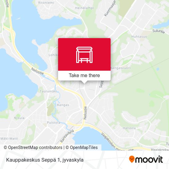 Kauppakeskus Seppä 1 map