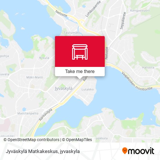 Jyväskylä Matkakeskus map