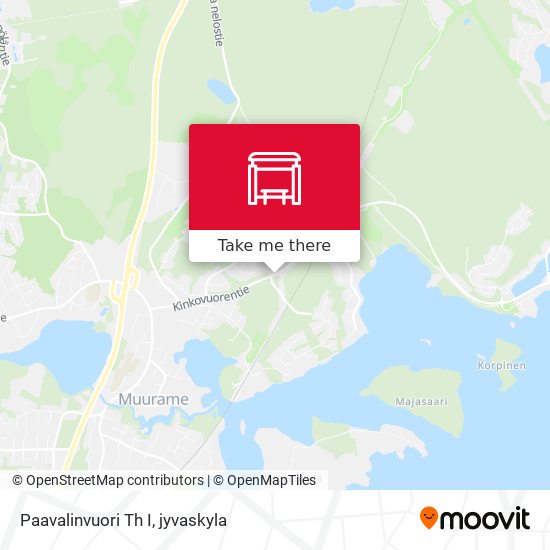 Paavalinvuori Th I map