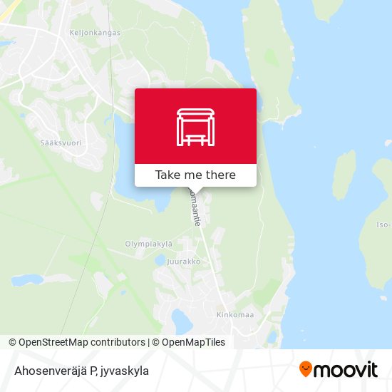 Ahosenveräjä P map