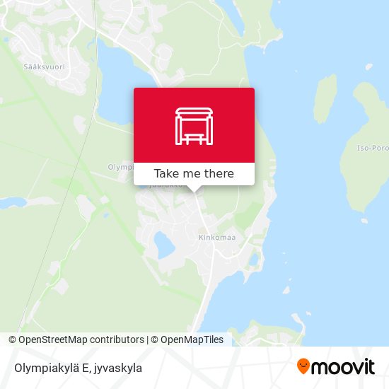 Olympiakylä E map