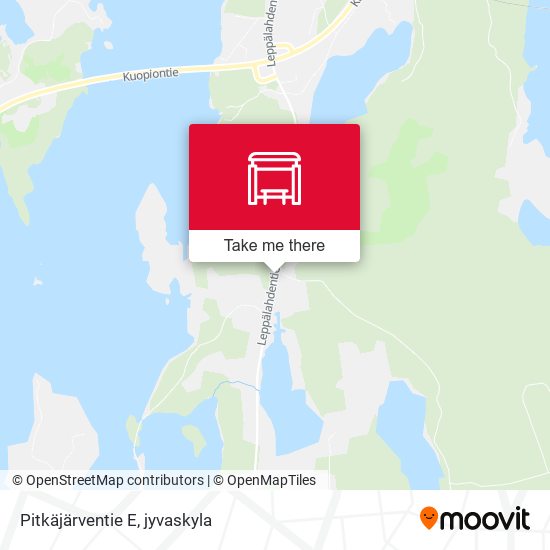 Pitkäjärventie E map