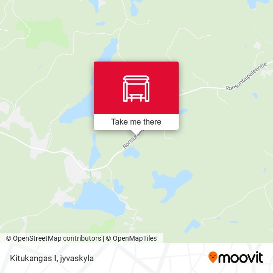 Kitukangas I map