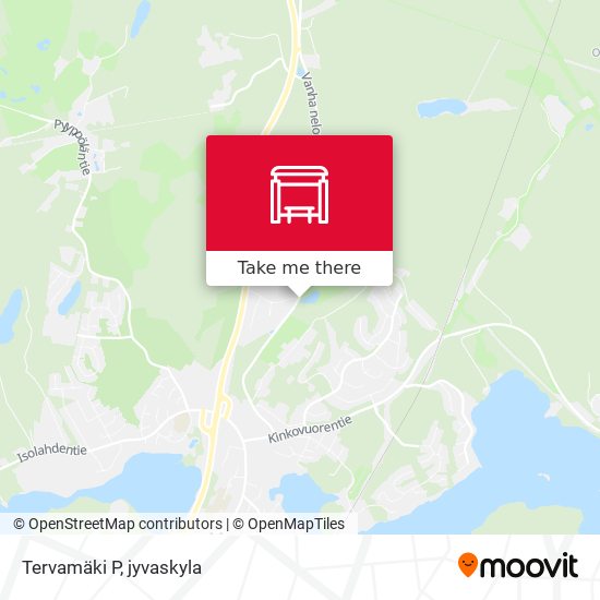 Tervamäki P map