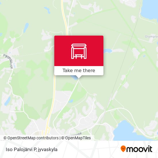 Iso Palojärvi P map