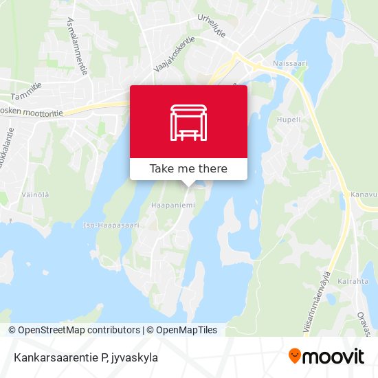 Kankarsaarentie P map