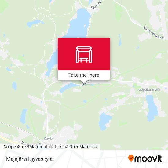 Majajärvi I map