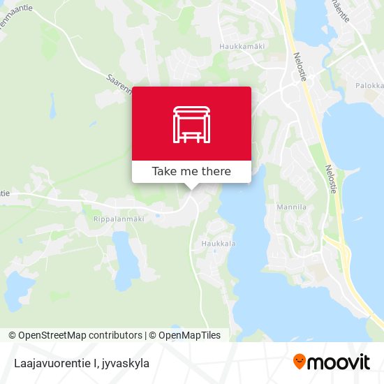 Laajavuorentie I map