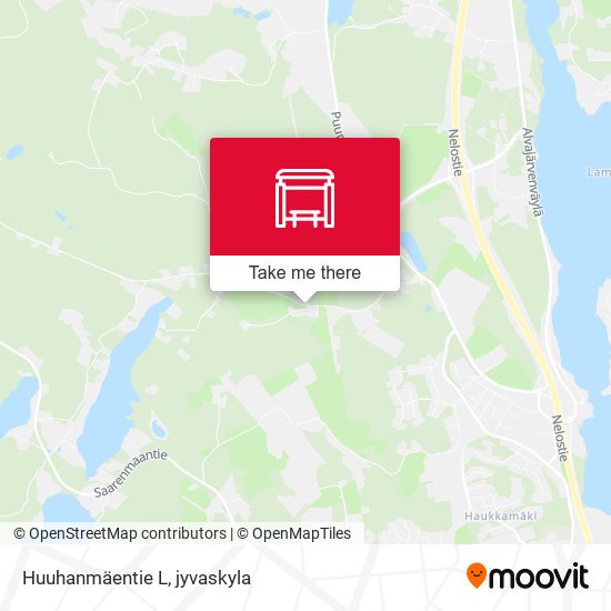 Huuhanmäentie L map
