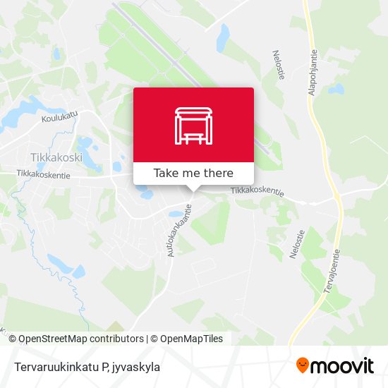Tervaruukinkatu P map