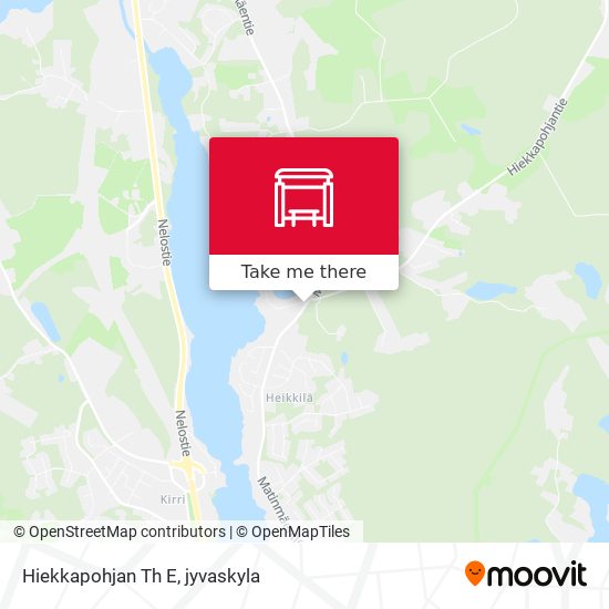Hiekkapohjan Th E map