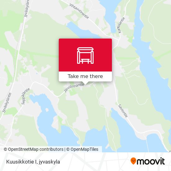 Kuusikkotie I map