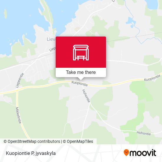 Kuopiontie P map