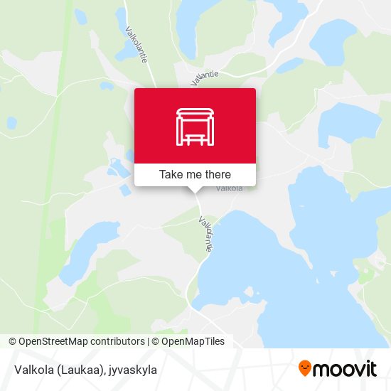 Valkola (Laukaa) map