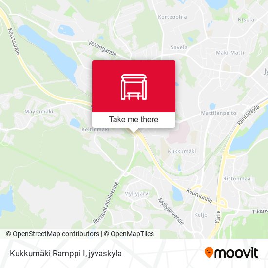 Kukkumäki Ramppi I map