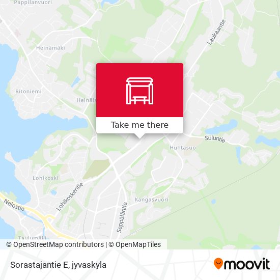 Sorastajantie E map