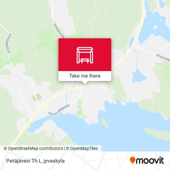 Petäjävesi Th L map