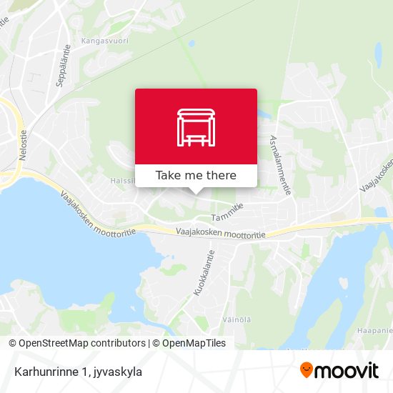 Karhunrinne 1 map