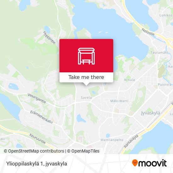Ylioppilaskylä 1 map