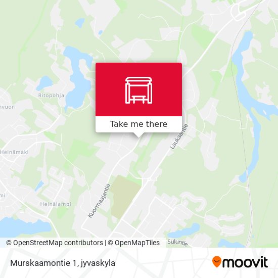 How to get to Murskaamontie 1 in jyvaskyla by Bus?