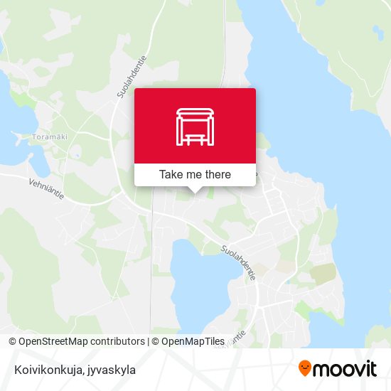 Koivikonkuja map