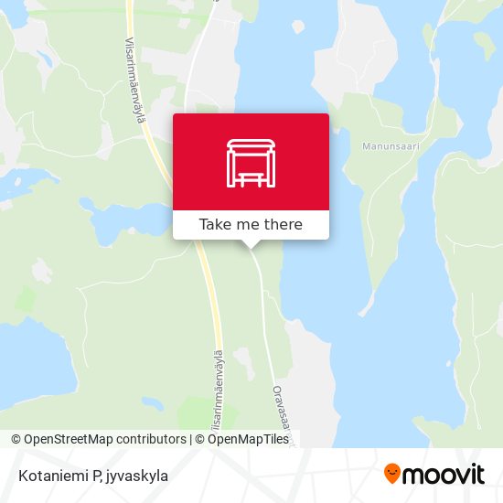 How to get to Kotaniemi P in jyvaskyla by Bus?