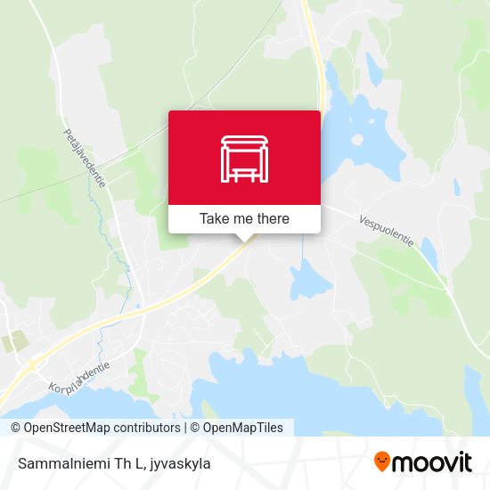 Sammalniemi Th L map
