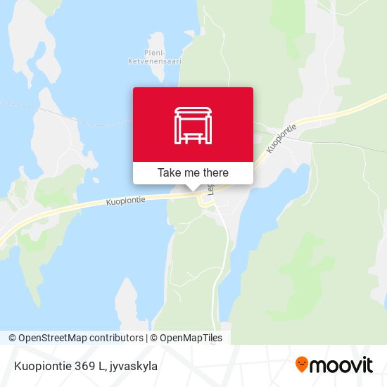 Kuopiontie 369 L map