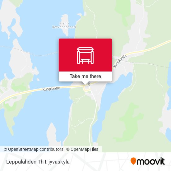 Leppälahden Th I map