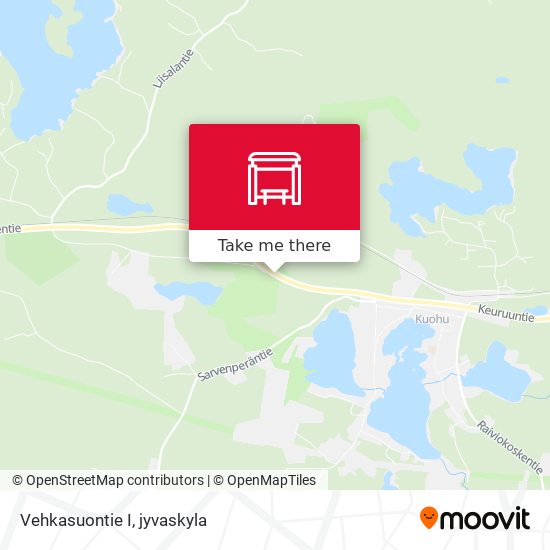 Vehkasuontie I map