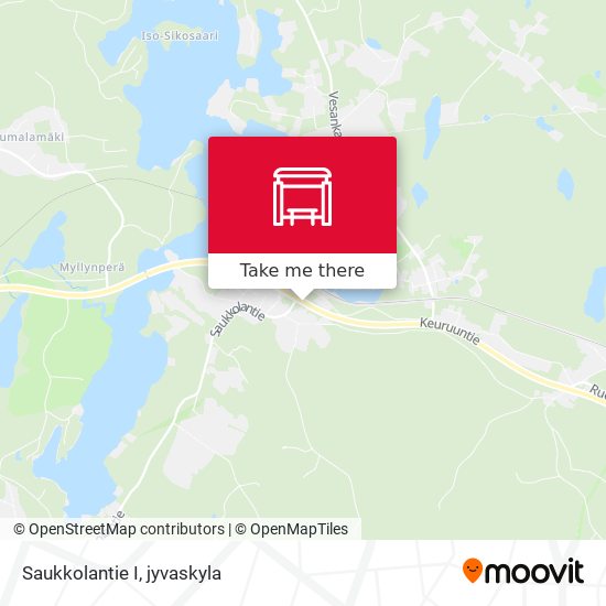 Saukkolantie I map