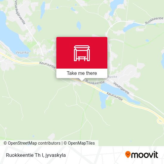 Ruokkeentie Th I map