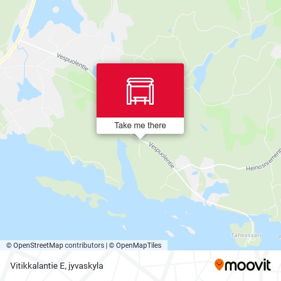 Vitikkalantie E map