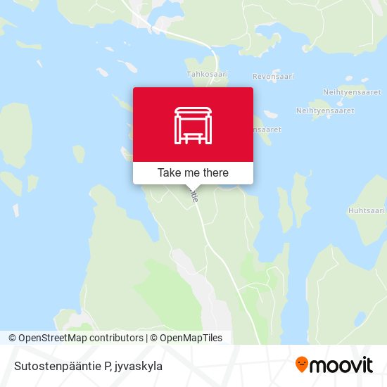 Sutostenpääntie P map