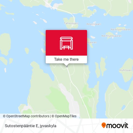 Sutostenpääntie E map