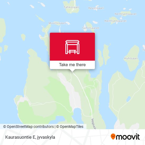 Kaurasuontie E map
