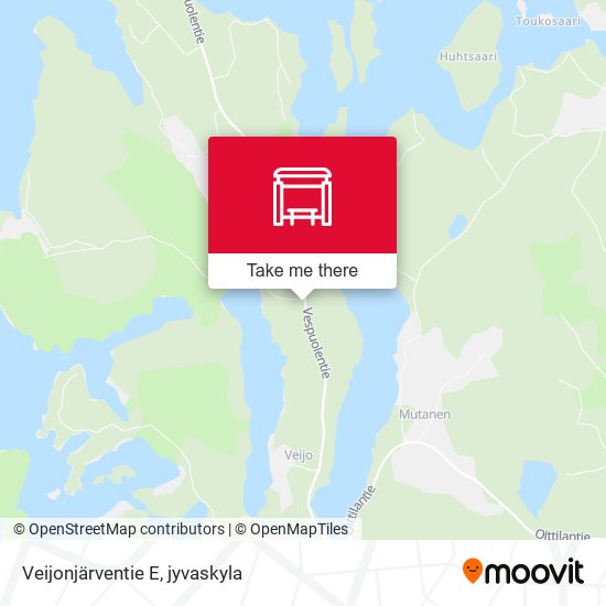 Veijonjärventie E map