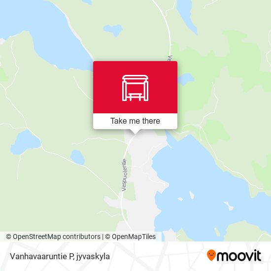 Vanhavaaruntie P map