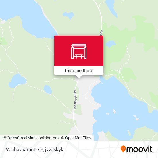 Vanhavaaruntie E map