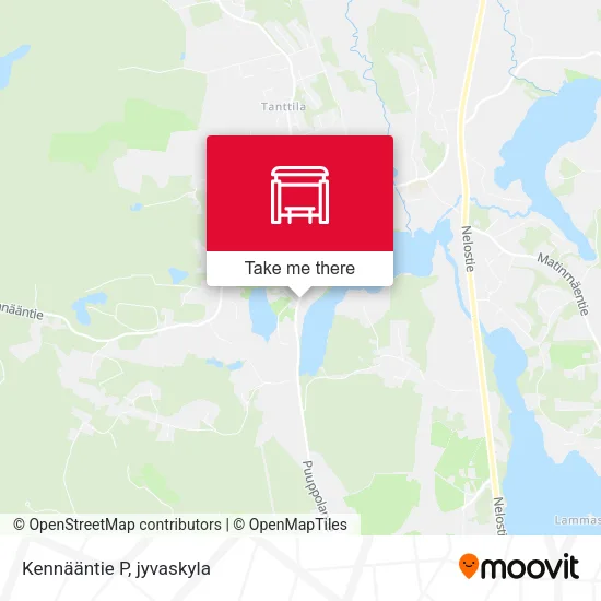Kennääntie P map
