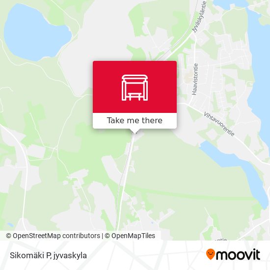 Sikomäki P map