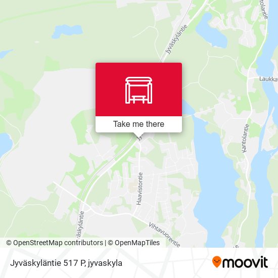Jyväskyläntie 517 P map
