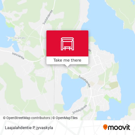 Laajalahdentie P map